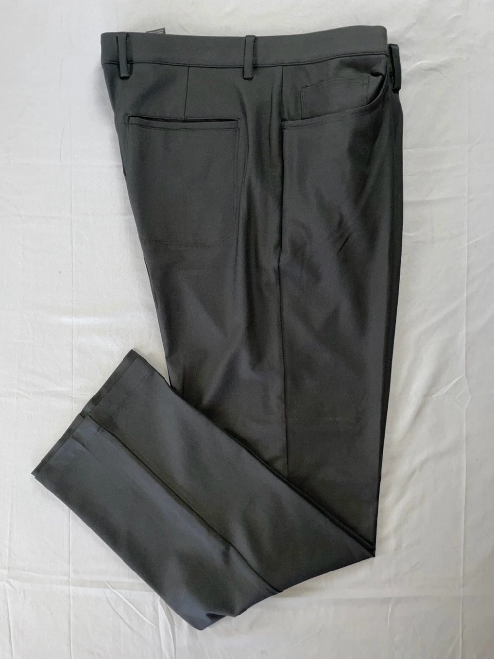 Greg Norman 5-Pocket Jean Style Chino Tech Travel Pants. Black, 40x30. MINT!!